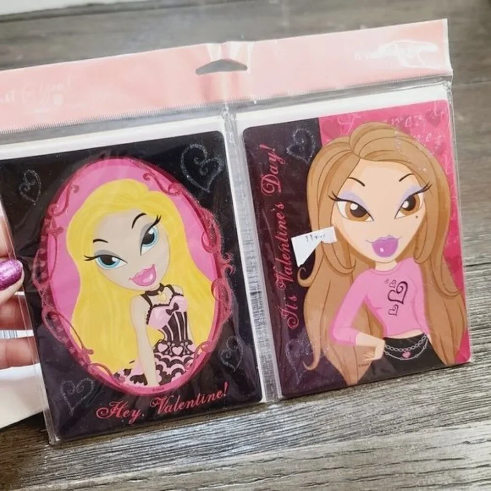 Vintage 2000s Y2K MGA Bratz Valentines Cards American Greetings